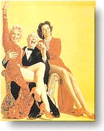 Marilyn y Rusell con Charles Coburn (13783 bytes)